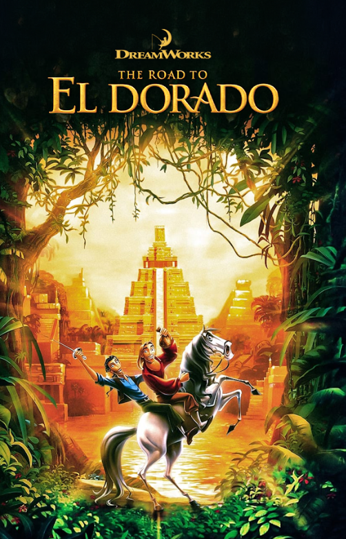 The Road to El Dorado 2000 Poster 24x36 - Animated Adventure DreamWorks Quest fo