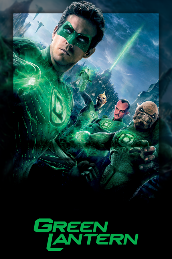 Green Lantern 2011 Poster 24x36 - Superhero Action, Ryan Reynolds, Intergalactic