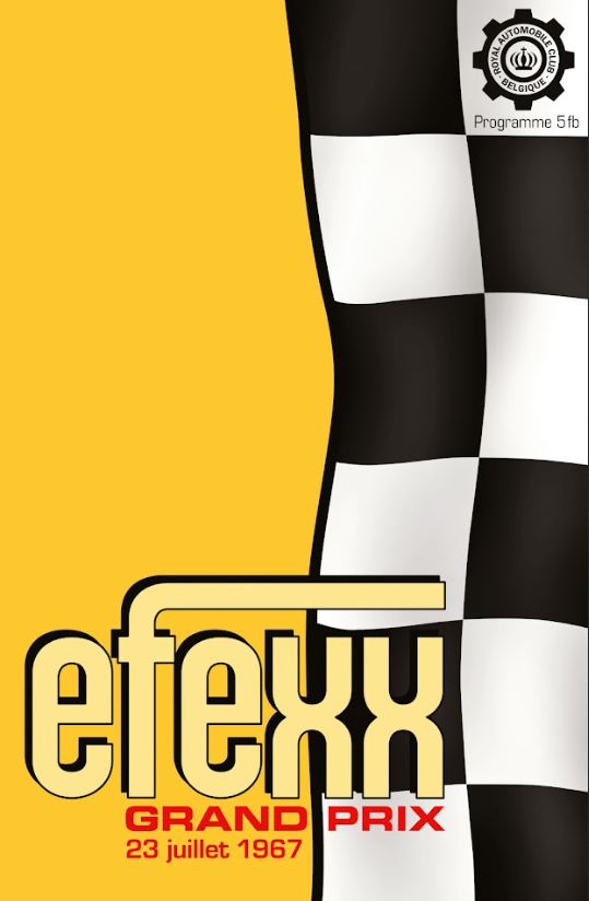 Efexx Grand Prix 1967 Car Racing Poster - Historic Motorsport Event, Classic - PosterFire.com