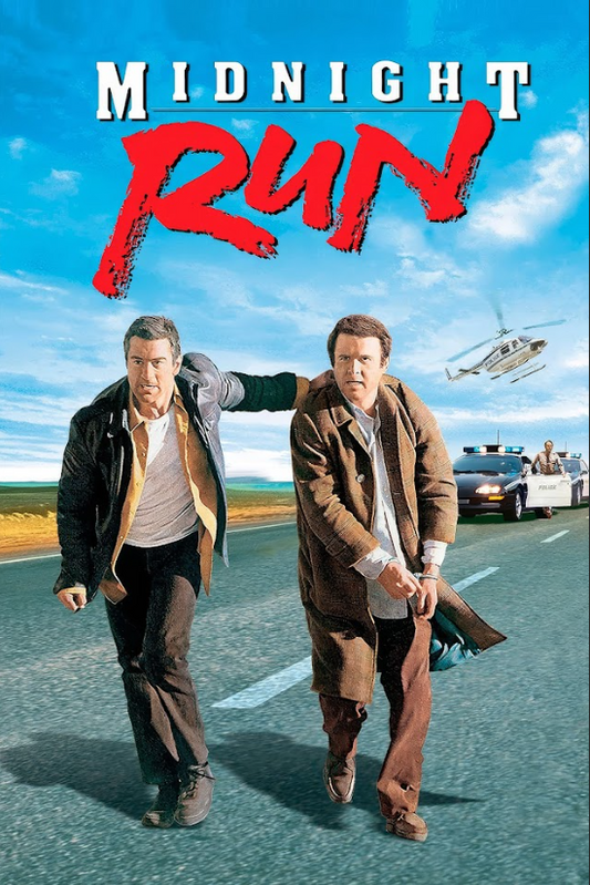 Midnight Run 1988 Movie Poster 24x36 - Action Comedy, Robert De Niro, Chase Adve - PosterFire.com