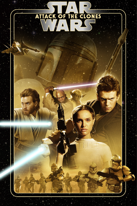 Star Wars: Episode II - Attack of the Clones (2002) 24x36 Movie Poster Epic