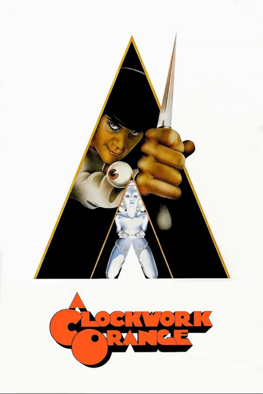 Clockwork Orange (1971) 24x36 Movie Poster - Stanley Kubrick, Cult Classic - PosterFire.com