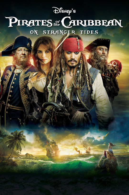 Pirates of the Caribbean: On Stranger Tides (2011) Poster 24x36 Adventure - PosterFire.com