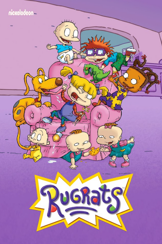 Rugrats 1991 Poster 24x36 - Iconic Nickelodeon Show - Beloved Animated Character