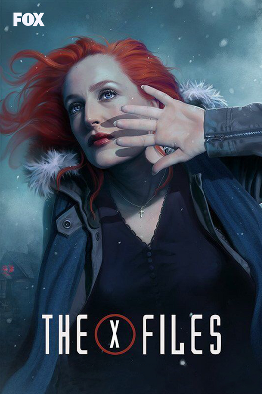 The X-Files 1993 Movie Poster 24x36 Sci-Fi Supernatural Thriller Mystery Art - PosterFire.com