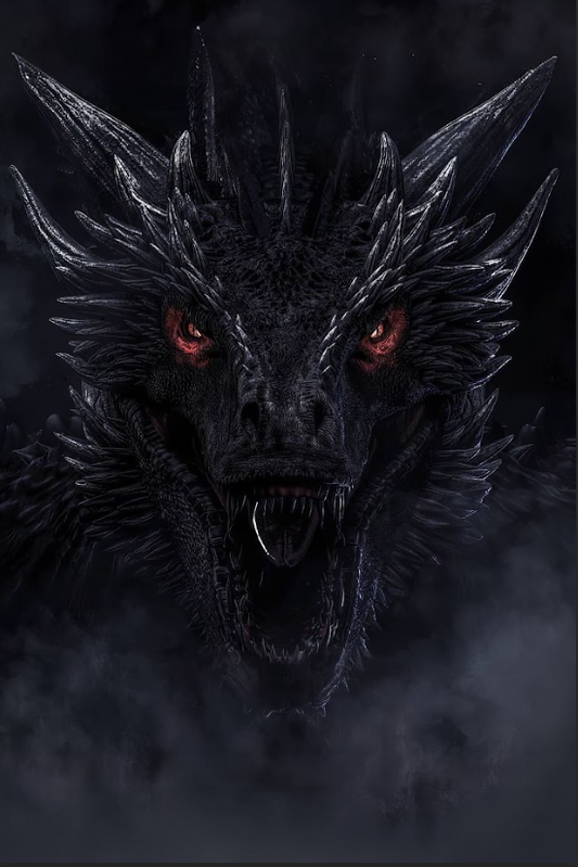 House of the Dragon 2022 Poster 24x36 - Targaryen Saga Fire and Blood Fantasy Ep