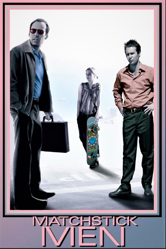 Matchstick Men 2003 Poster 24x36 - Nicolas Cage Crime Comedy Drama Art - PosterFire.com