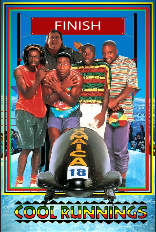 Cool Runnings 1993 Poster 24x36 - Comedy, Jamaican Bobsled Team, John Candy - PosterFire.com