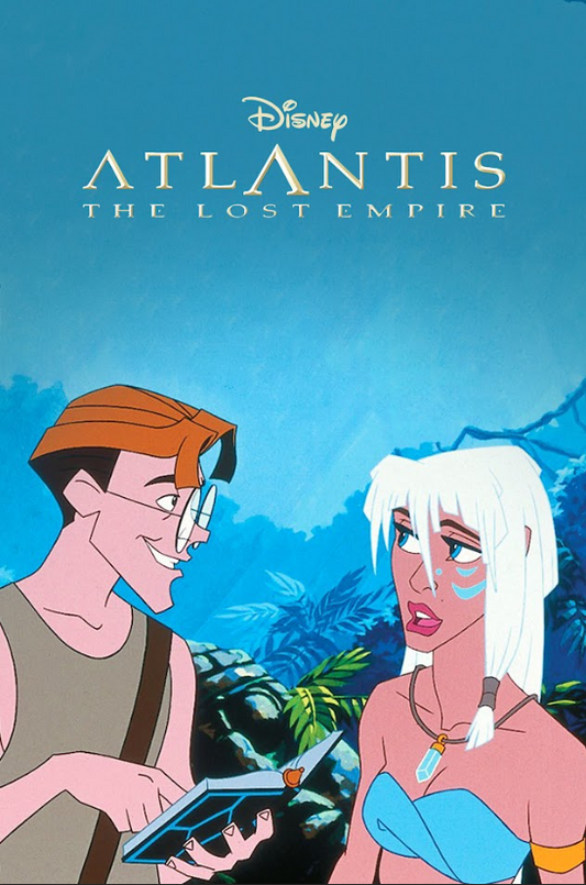 Atlantis: The Lost Empire (2001) Poster - 24x36 | Disney Animation | Epic Art