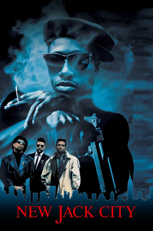 New Jack City 1991 Poster 24x36 - Crime Drama Wesley Snipes Urban Film Art - PosterFire.com