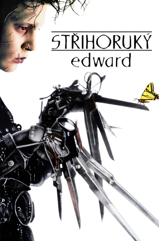 Edward Scissorhands 1990 Poster 24x36 - Tim Burton Fantasy Romance Johnny Depp - PosterFire.com