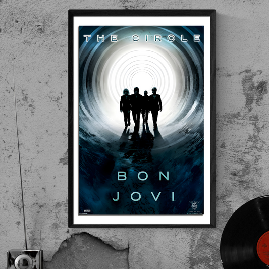 The Circle BON JOVI Music Poster - Limited Edition Collectible