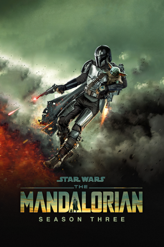 The Mandalorian Season 3 2019 Poster 24x36 - Star Wars Action Adventure Bounty - PosterFire.com