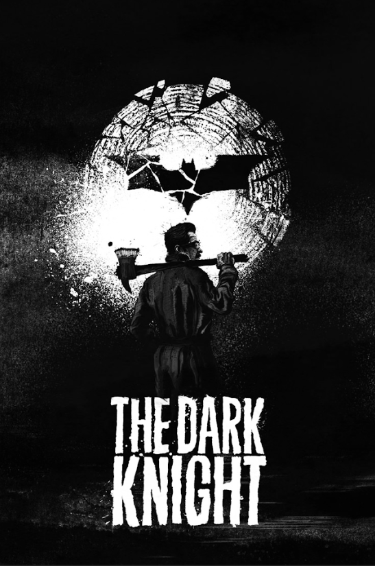 The Dark Knight 2008 Poster 24x36 - Batman & Joker Epic Action Adventure - PosterFire.com