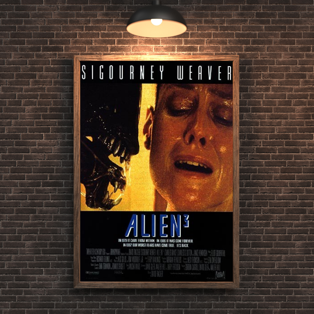 Alien 3 Movie Poster - Vintage Sci-Fi Classic Collectible Art Print - PosterFire.com