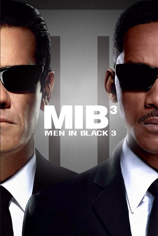 Men in Black 3 2012 Poster 24x36 - Sci-Fi Action Comedy Time Travel Alien Art