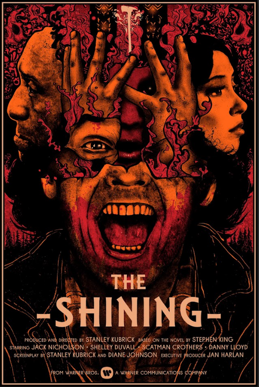 The Shining 1980 Movie Poster 24x36 - Horror Thriller Jack Nicholson Stanley Kub - PosterFire.com