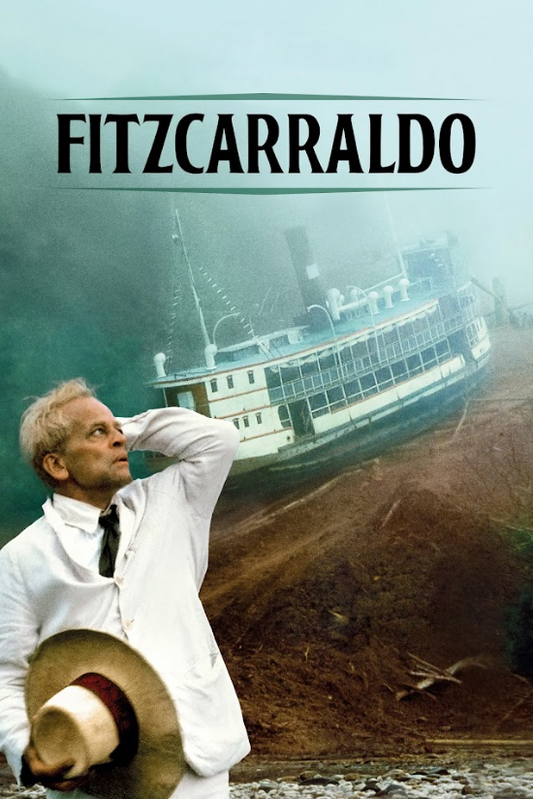 Fitzcarraldo (1982) 24x36 Movie Poster, Werner Herzog, Iconic Adventure Film - PosterFire.com