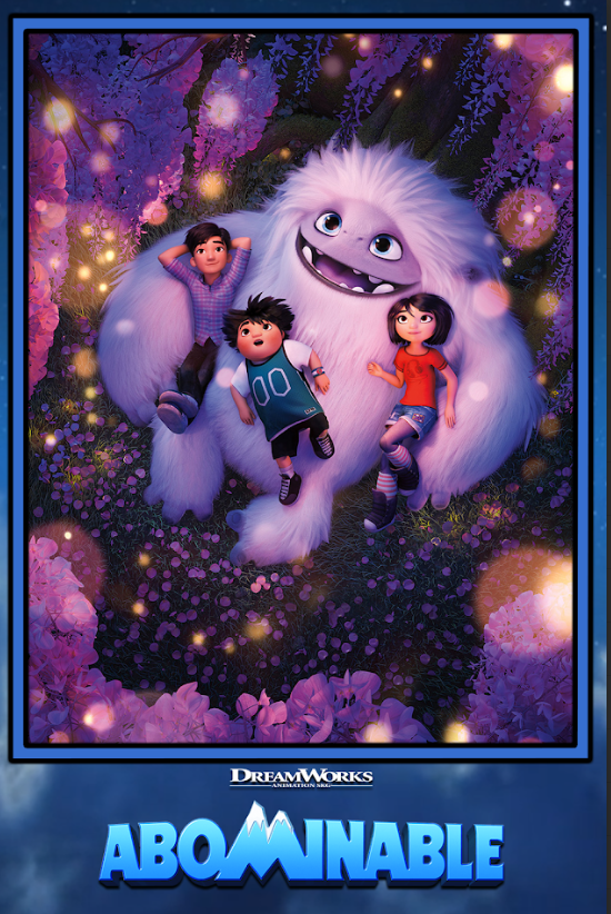 Abominable (2019) Poster - 24x36 | Animated Adventure | Family Film Art - PosterFire.com