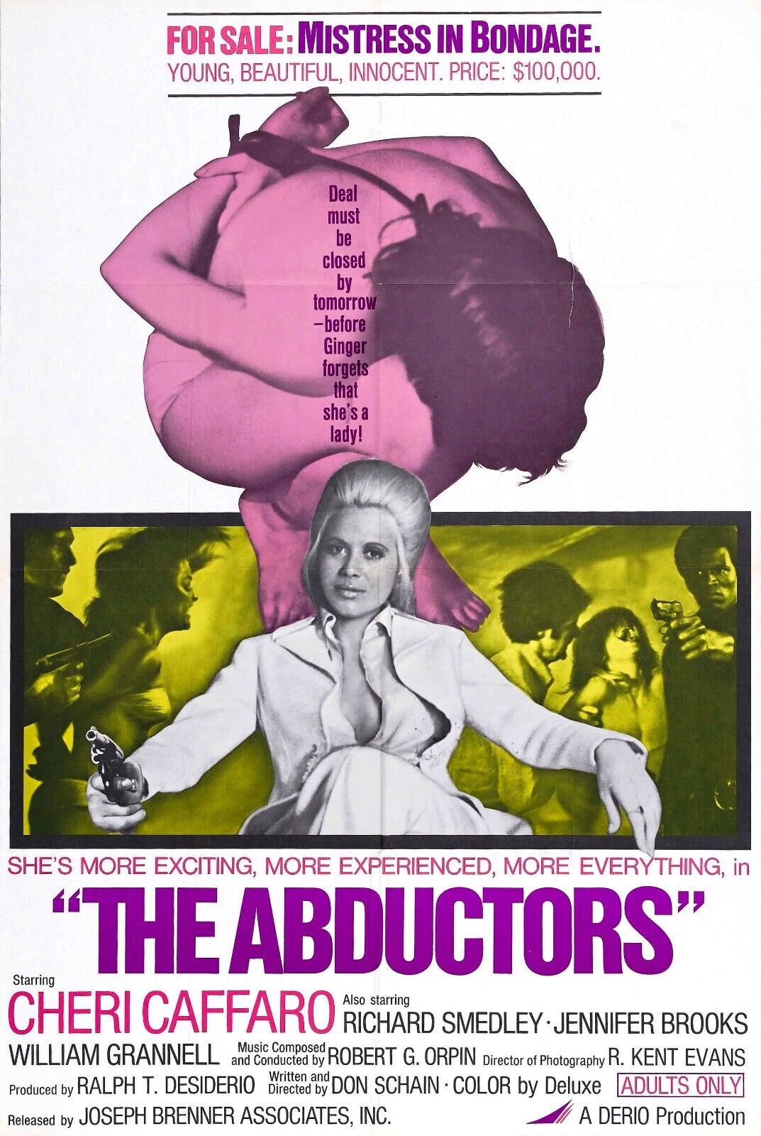 Abductors Movie Poster - Vintage Action Thriller Collectible Art Print