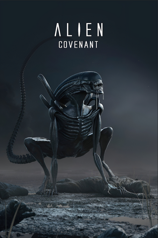 Alien: Covenant (2017) Poster - 24x36 | Ridley Scott | Sci-Fi Horror | Xenomorph