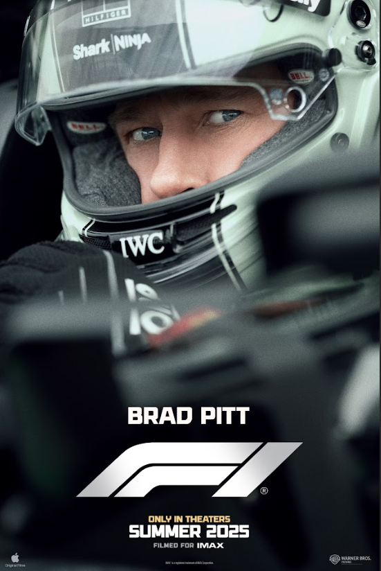 F1 2025 Movie Poster 24x36 - High-Speed Racing Formula One Thrills Future Motors - PosterFire.com