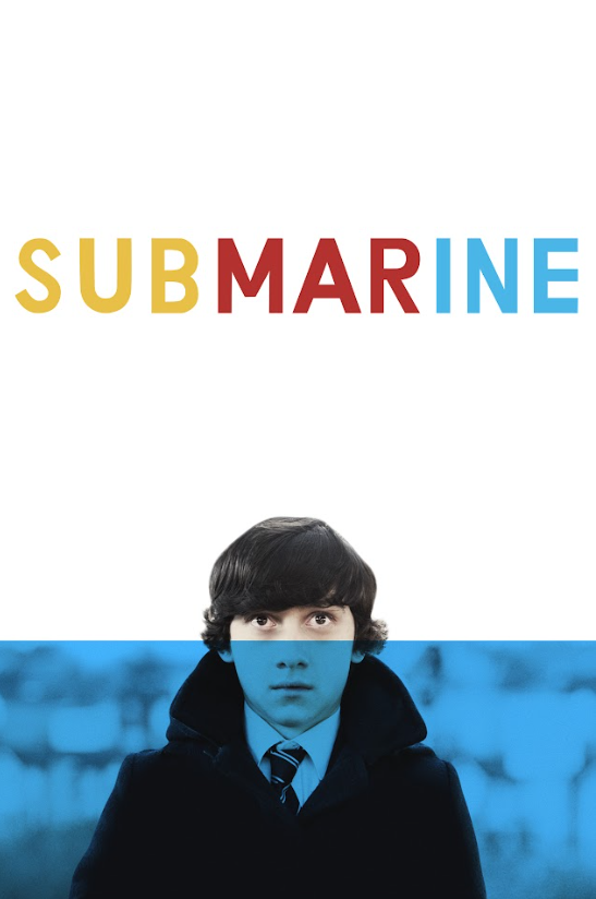 Submarine (2011) 24x36 Movie Poster Quirky Coming-of-Age Comedy Art