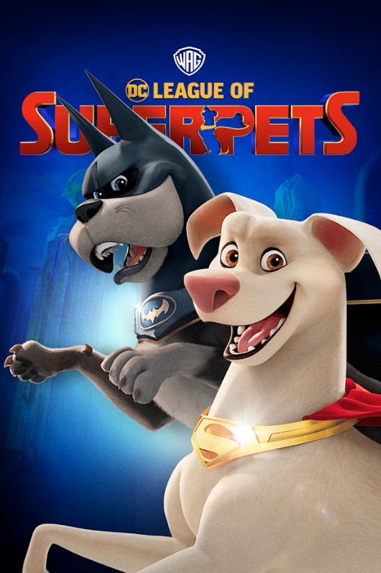 DC League of Super-Pets (2022) 24x36 Poster Animated Superhero Adventure Family - PosterFire.com