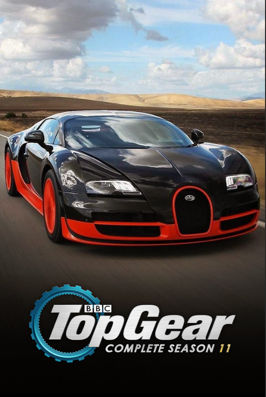 Top Gear 2002 Season 11 Poster 24x36 Automotive Adventures & Wild Challenges - PosterFire.com