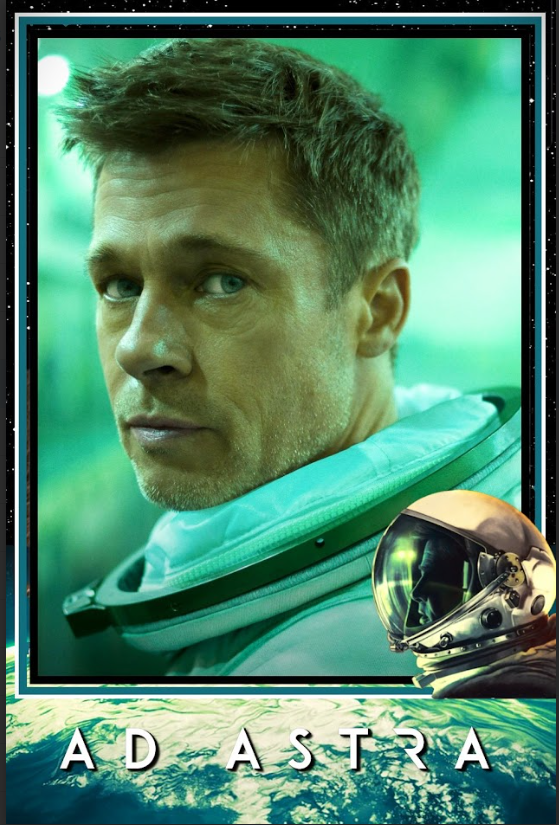 Ad Astra (2019) Poster - 24x36 | Brad Pitt | Sci-Fi Drama | Space Exploration