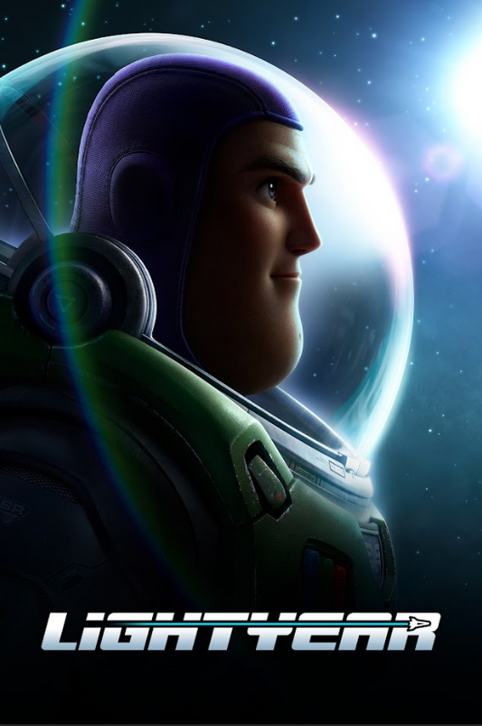 Lightyear 2022 Poster 24x36 - Animated Sci-Fi Adventure Buzz Lightyear Origin