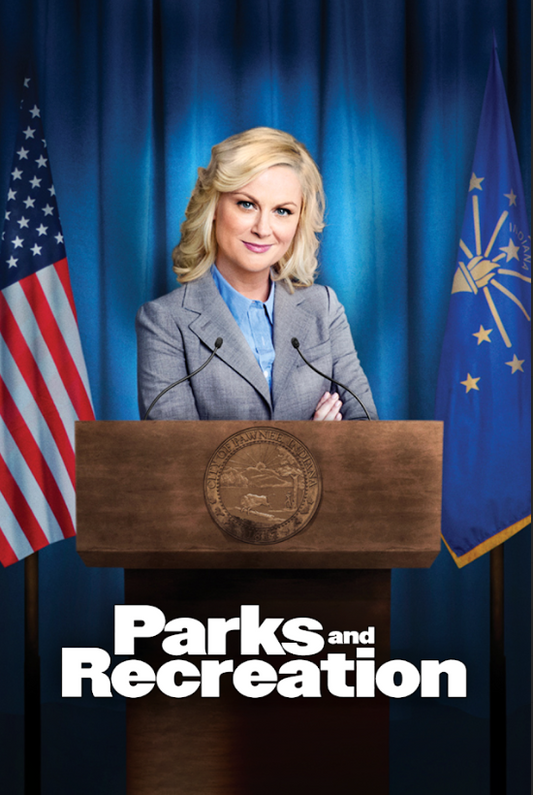 Parks and Recreation (2009) 24x36 Poster Iconic Comedy Series Heartwarming Humor - PosterFire.com