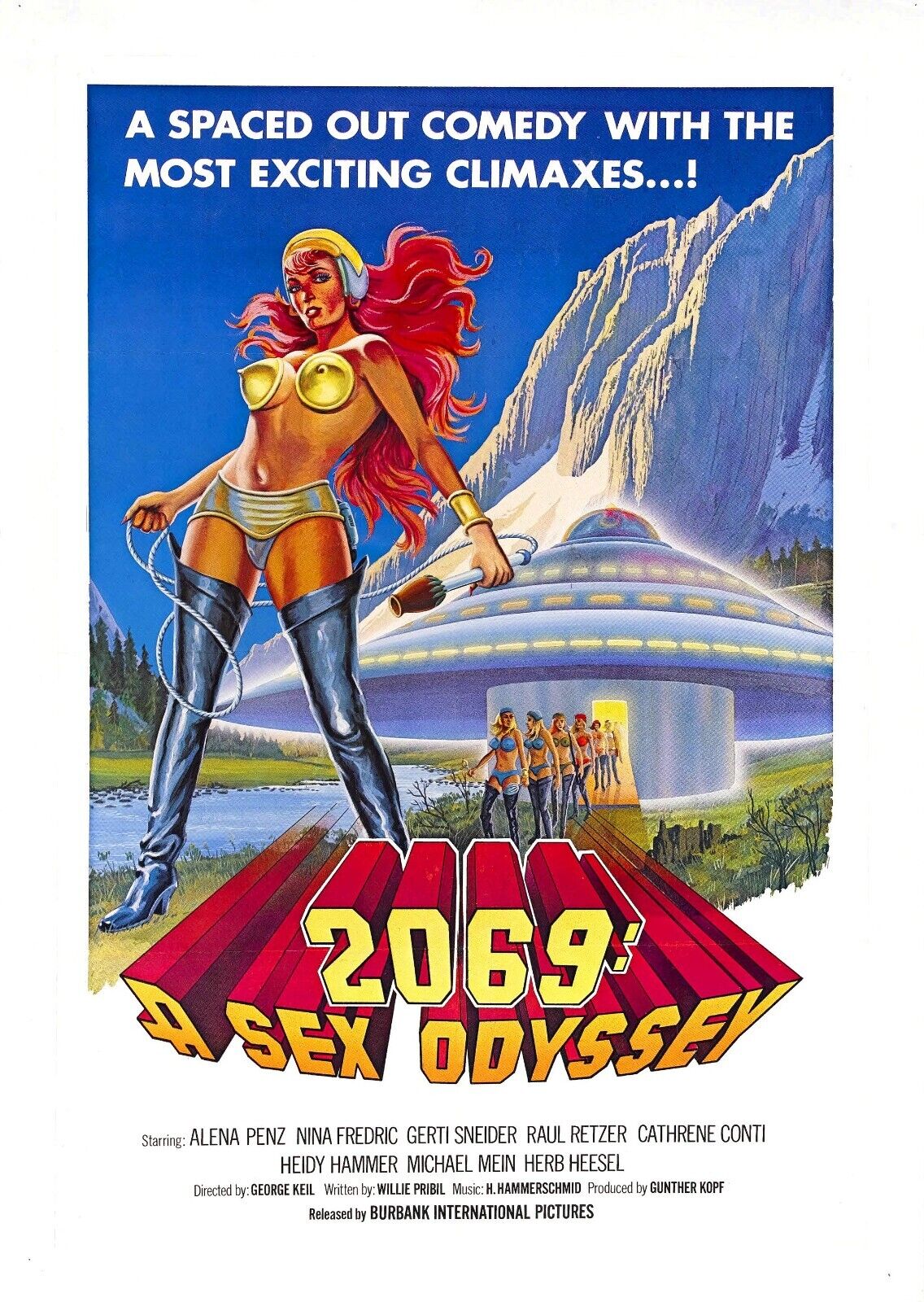 "Intergalactic Romance 2069 Sex Odyssey Movie Poster - PosterFire.com