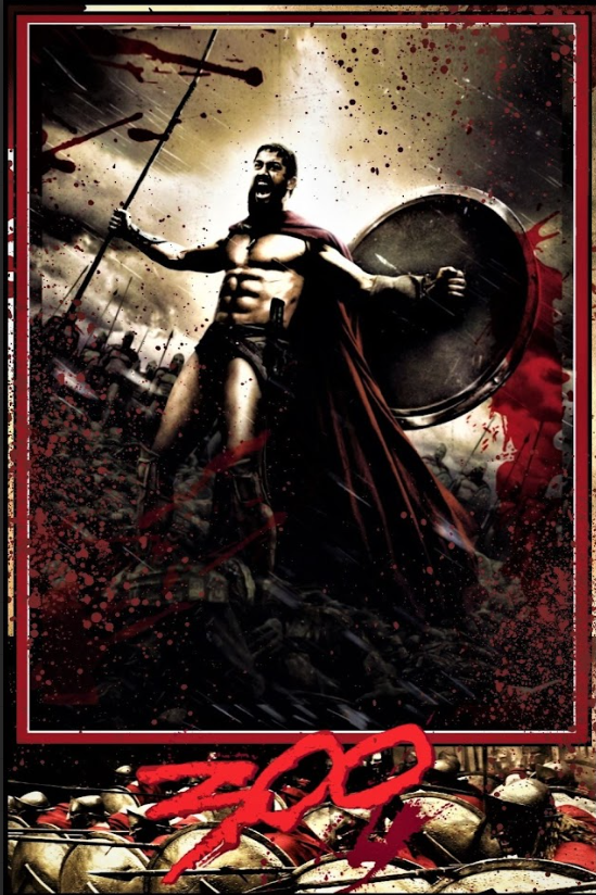 300 (2007) Movie Poster 24x36 | Gerard Butler | Epic Action Film | Stunning Art - PosterFire.com