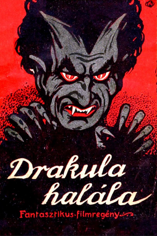 Dracula's Death 1921 Movie Poster 24x36 - Silent Horror Classic with Gothic Them