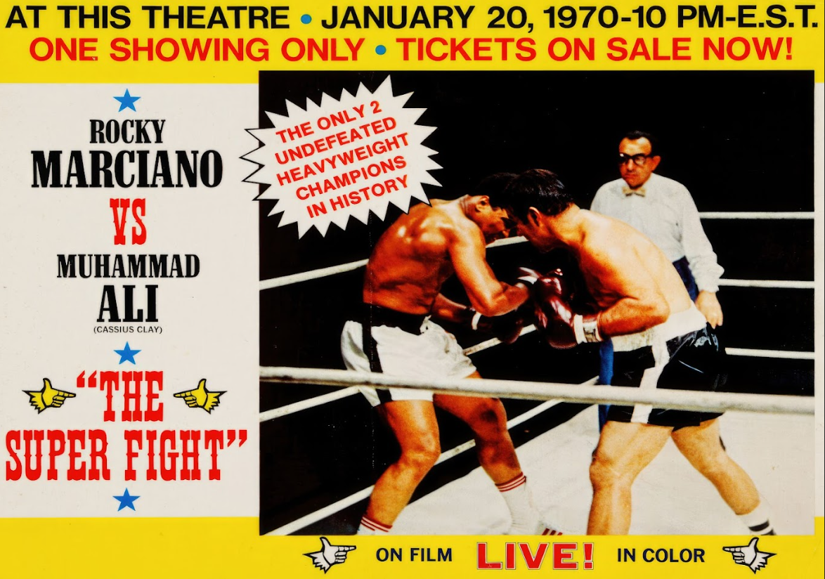 Rocky Marciano vs Muhammad Ali Boxing Poster 24x36 - Legendary Heavyweight Dream - PosterFire.com