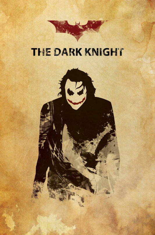 The Dark Knight 2008 Poster 24x36 - Batman Joker Action-Packed Drama - PosterFire.com