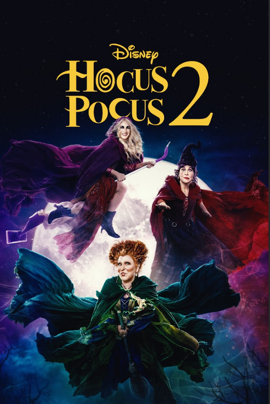 Hocus Pocus 2 (2022) Poster 24x36 – Enchanting Sequel, Sanderson Sisters Return