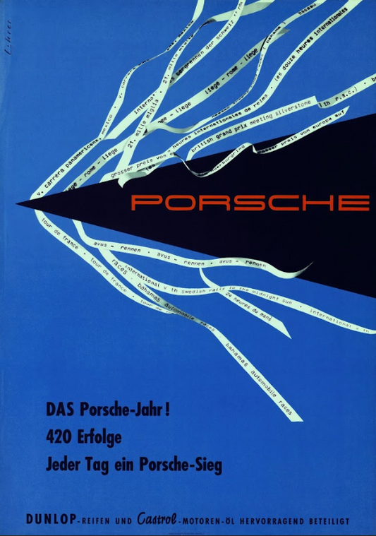 Car Racing Poster - Classic Motorsport Event, High-Speed Action, Vintage Racing - PosterFire.com