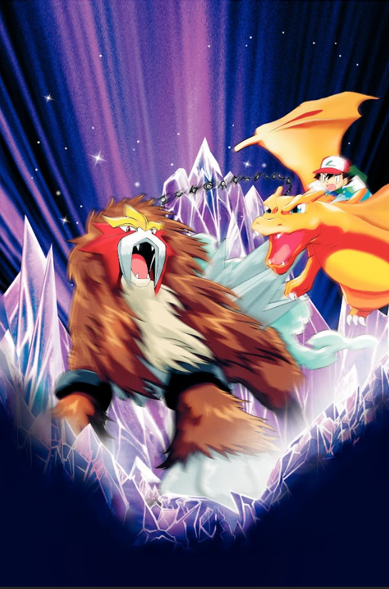 Pokemon 3: The Movie 2000 Poster 24x36 - Animated Adventure Ash Pikachu Entei