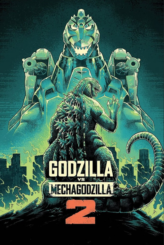 Godzilla vs. Mechagodzilla II 1993 Movie Poster 24x36 - Kaiju Showdown, Godzilla - PosterFire.com