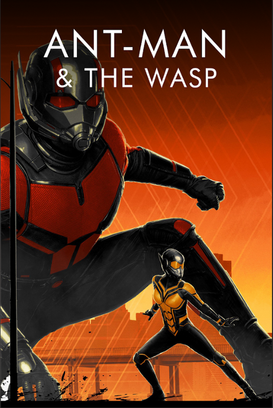 Ant-Man and the Wasp (2018) Poster - 24x36 | Marvel | Scott Lang | Superhero Art - PosterFire.com