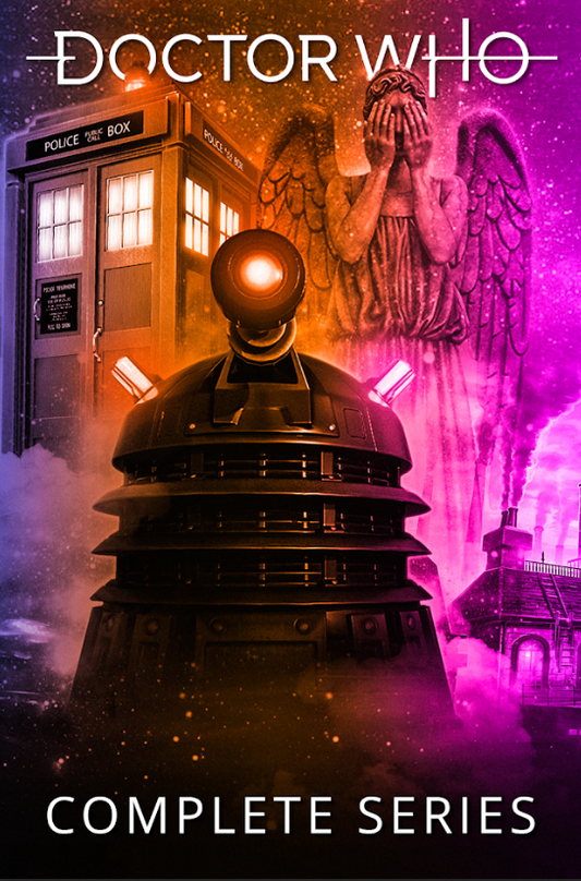 Doctor Who 2005 Poster 24x36 - Revived Sci-Fi Classic, Time Travel Adventures - PosterFire.com