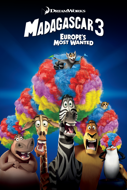 Madagascar 3: Europe's Most Wanted (2012) Poster 24x36 - DreamWorks Animated