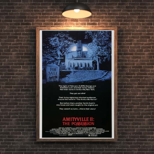 Amityville II: The Possession Movie Poster - Vintage Horror Cult