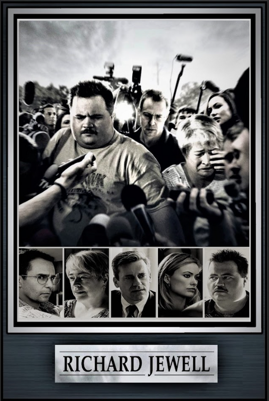 Richard Jewell 2019 Poster 24x36 - Paul Walter Hauser True Crime Drama Thriller - PosterFire.com