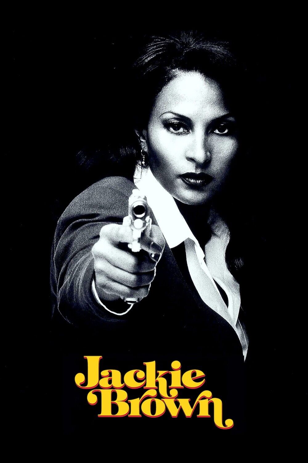 Jackie Brown 1997 Movie Poster 24x36 Crime Thriller Quentin Tarantino Art - PosterFire.com