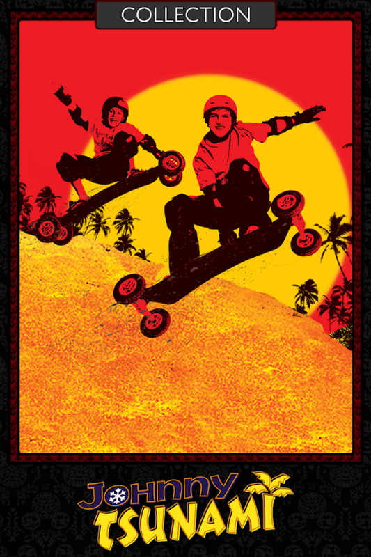 Johnny Tsunami Collection Poster 24x36 - Disney Classic Surfing Adventures - PosterFire.com