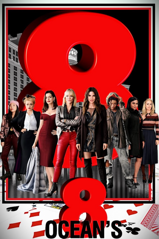 Ocean's Eight 2018 Movie Poster 24x36 Heist Comedy Crime Art - PosterFire.com