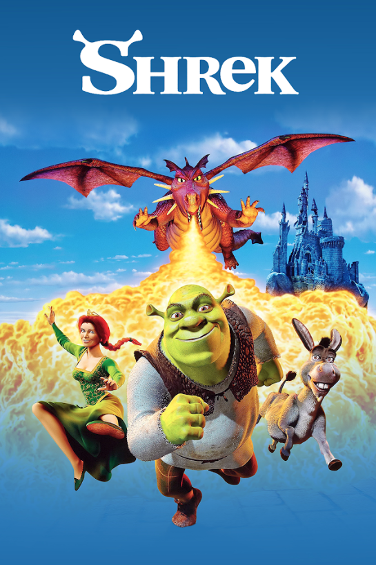 Shrek 2001 Movie Poster 24x36 - Animated Comedy - DreamWorks Classic